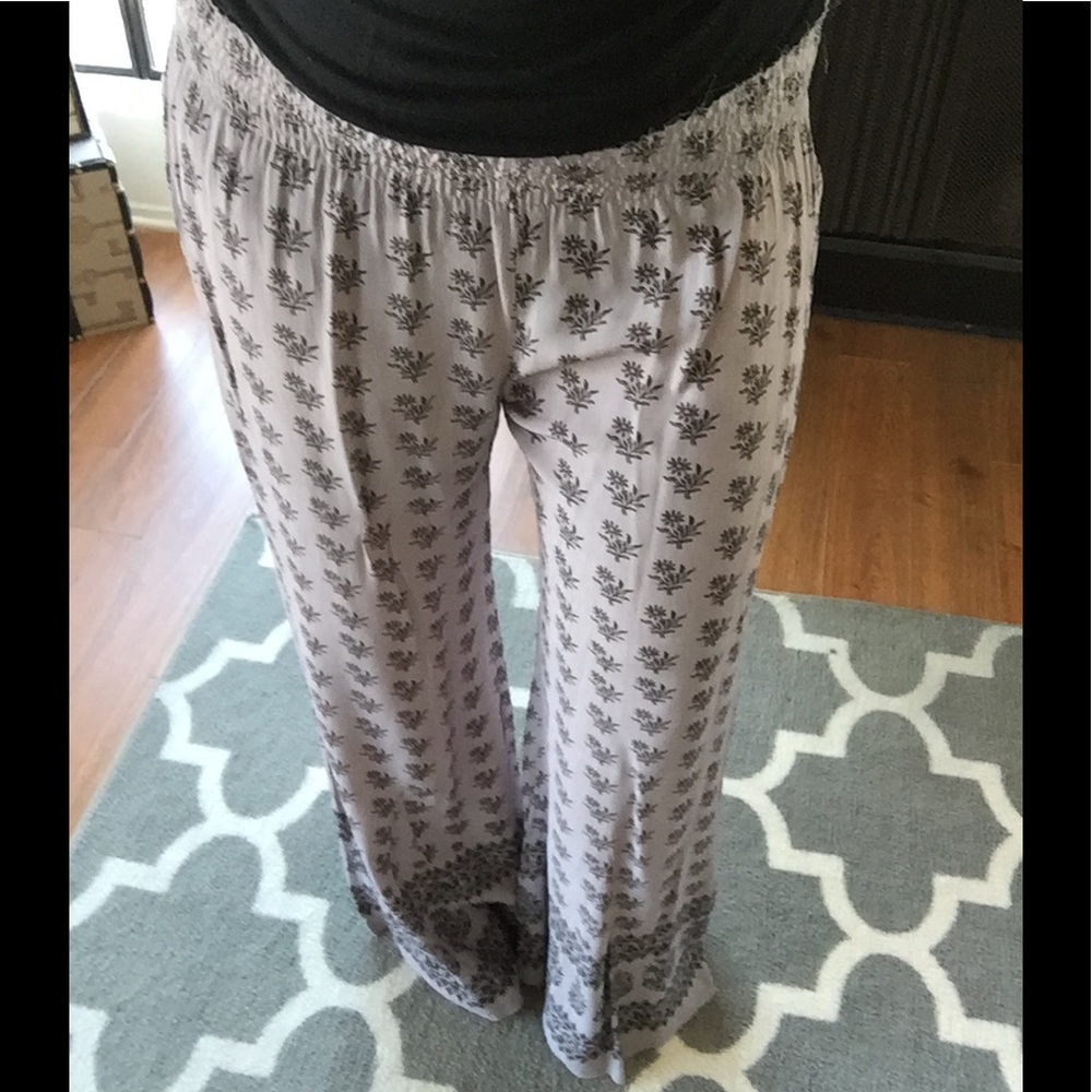 Free people wide leg vacation pants